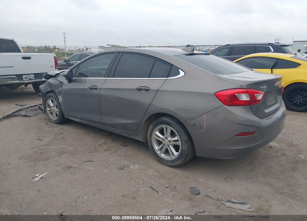 2017 CHEVROLET CRUZE LT AUTO VIN: 1G1BE5SM5H7250577
