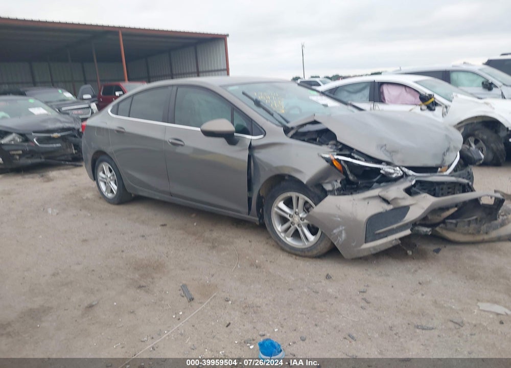 2017 CHEVROLET CRUZE LT AUTO VIN: 1G1BE5SM5H7250577