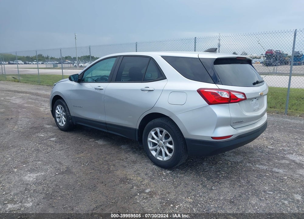 2020 CHEVROLET EQUINOX FWD LS VIN: 3GNAXHEV5LS600522
