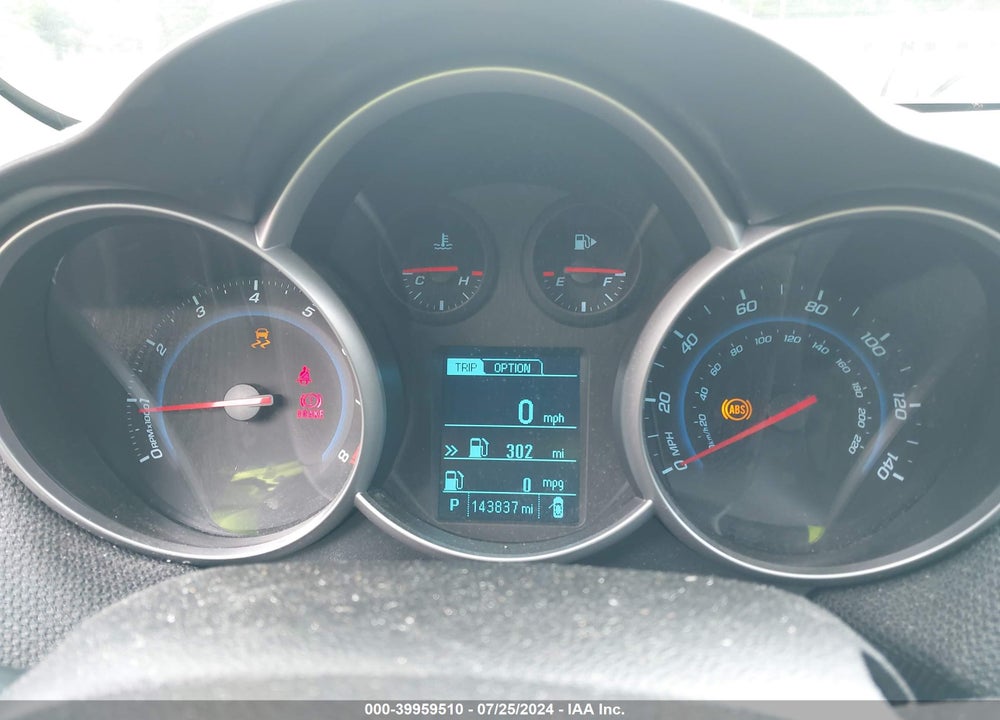 2014 CHEVROLET CRUZE 1LT AUTO VIN: 1G1PC5SB0E7326003