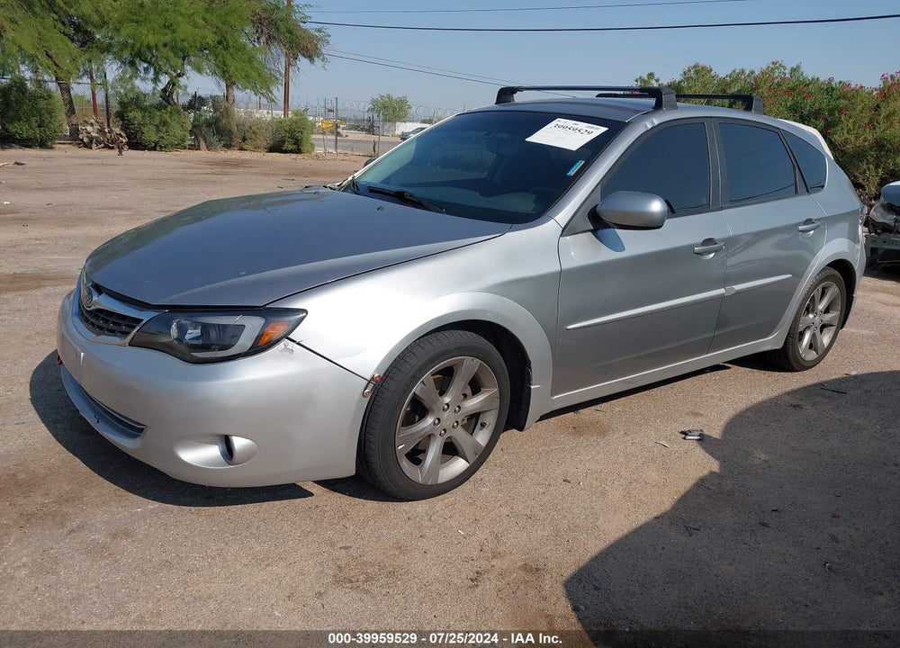 2008 SUBARU IMPREZA OUTBACK SPORT VIN: JF1GH63668H801707