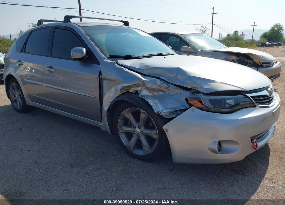 2008 SUBARU IMPREZA OUTBACK SPORT VIN: JF1GH63668H801707