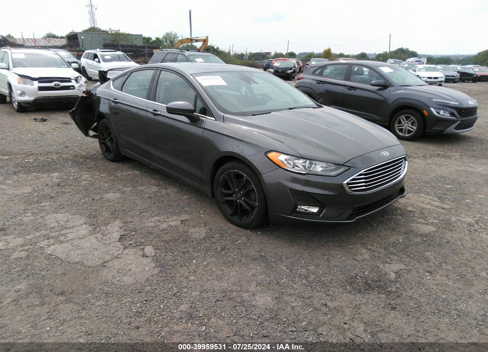 2019 FORD FUSION SE VIN: 3FA6P0HD4KR228394