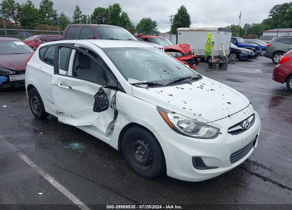 2014 HYUNDAI ACCENT GS VIN: KMHCT5AE0EU176215
