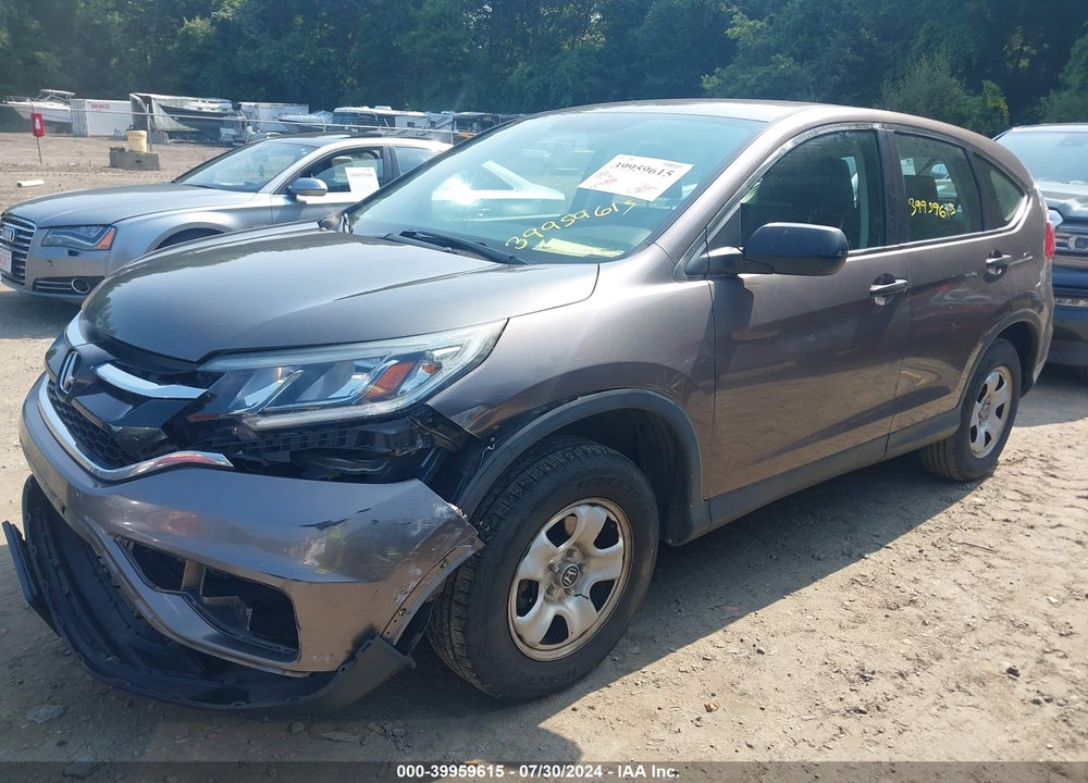 2015 HONDA CR-V LX VIN: 5J6RM4H31FL056953