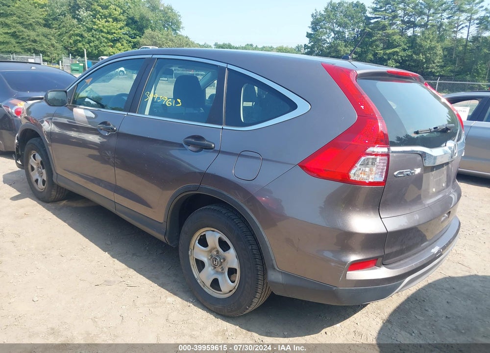 2015 HONDA CR-V LX VIN: 5J6RM4H31FL056953