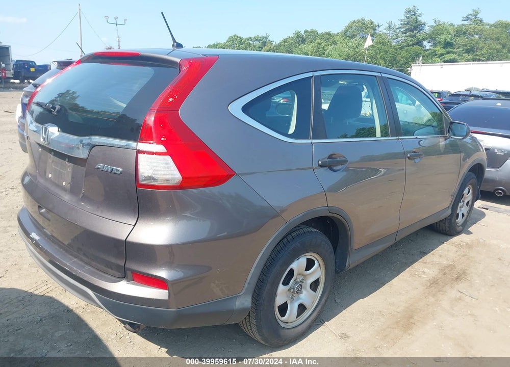 2015 HONDA CR-V LX VIN: 5J6RM4H31FL056953