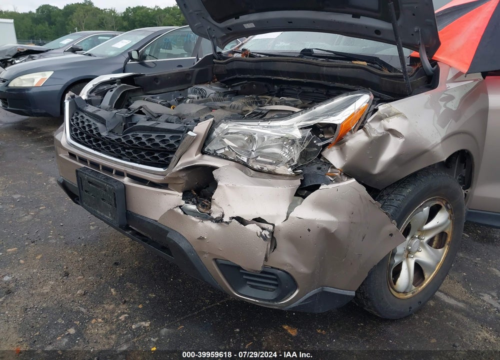 2016 SUBARU FORESTER 2.5I VIN: JF2SJAAC8GH477924