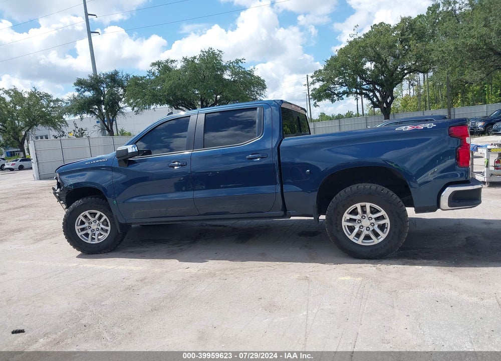 2020 CHEVROLET SILVERADO 1500 4WD SHORT BED LT VIN: 3GCUYDET7LG451396