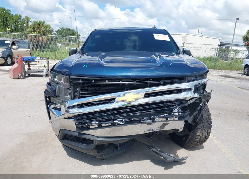 2020 CHEVROLET SILVERADO 1500 4WD SHORT BED LT VIN: 3GCUYDET7LG451396