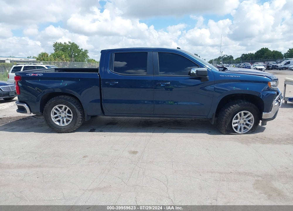 2020 CHEVROLET SILVERADO 1500 4WD SHORT BED LT VIN: 3GCUYDET7LG451396