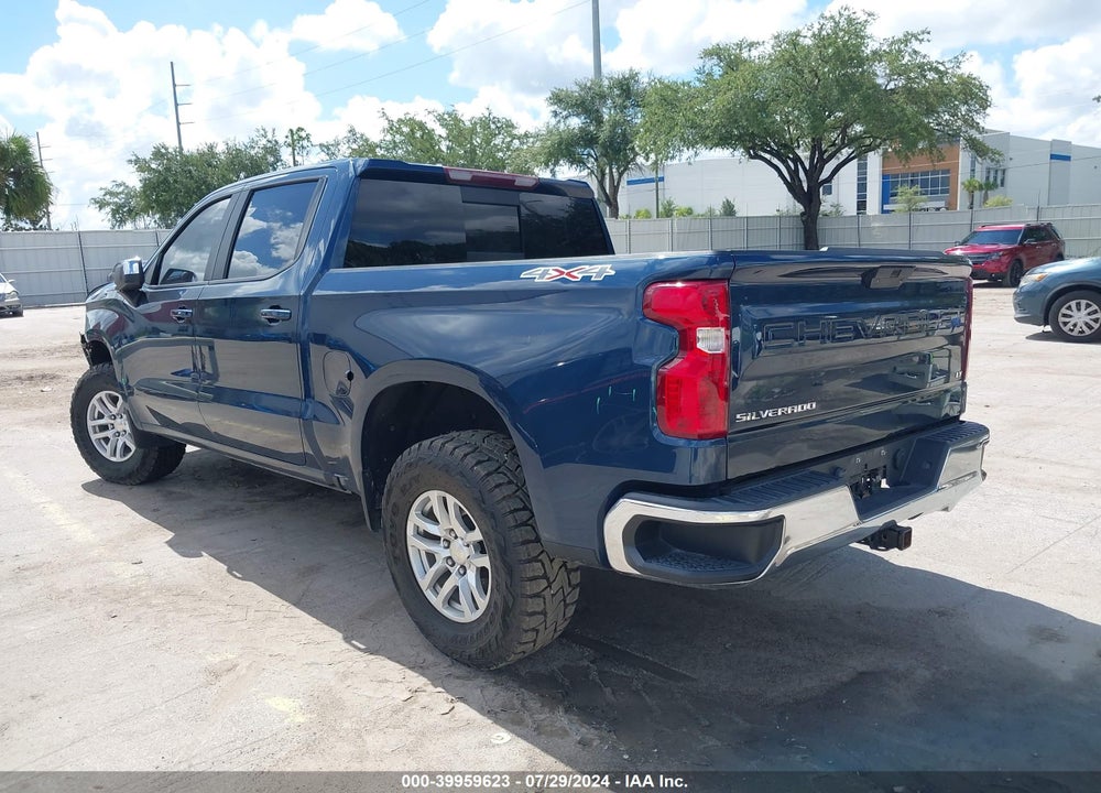 2020 CHEVROLET SILVERADO 1500 4WD SHORT BED LT VIN: 3GCUYDET7LG451396