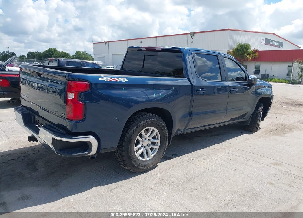 2020 CHEVROLET SILVERADO 1500 4WD SHORT BED LT VIN: 3GCUYDET7LG451396