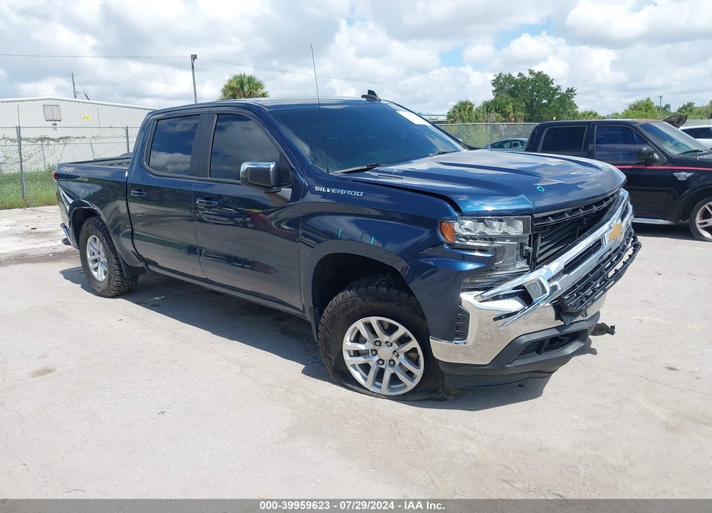 2020 CHEVROLET SILVERADO 1500 4WD SHORT BED LT VIN: 3GCUYDET7LG451396