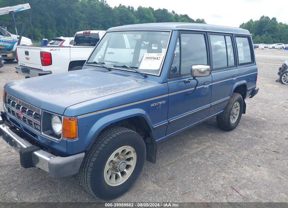 1991 MITSUBISHI MONTERO LS VIN: JA4GJ51S3MJ005051