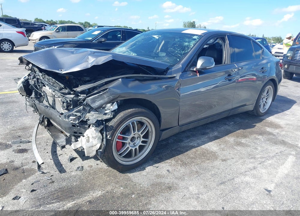 2014 INFINITI Q50 PREMIUM VIN: JN1BV7AR9EM692455