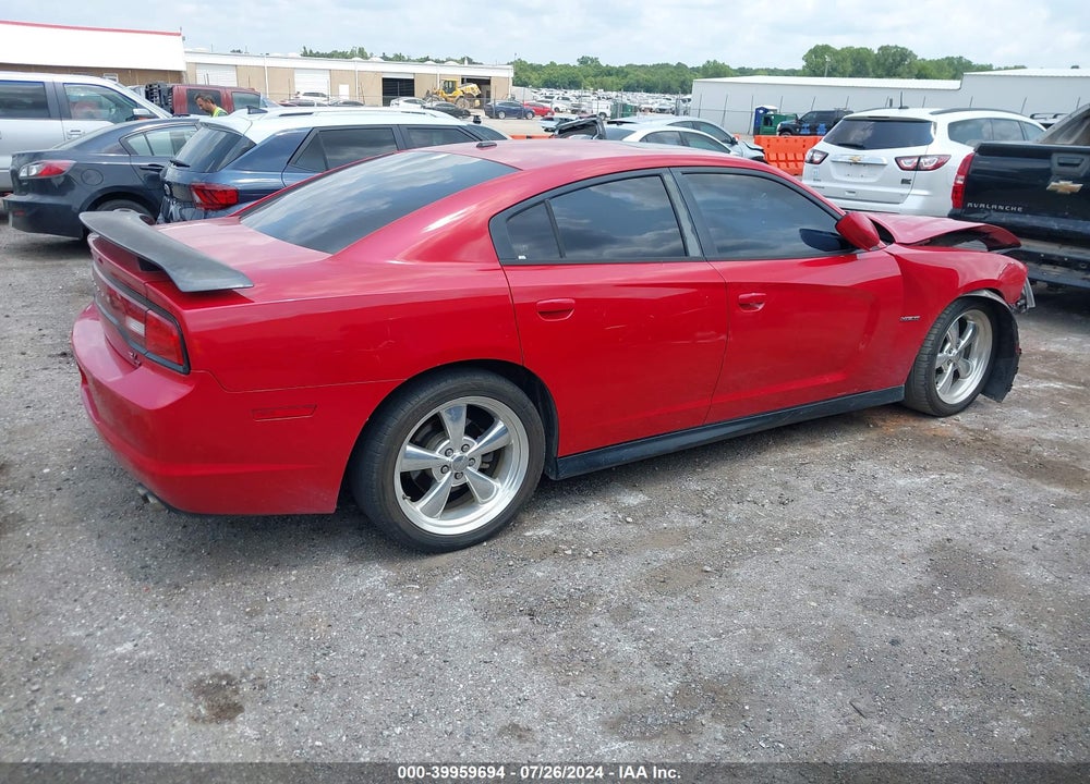 2012 DODGE CHARGER R/T VIN: 2C3CDXCT2CH191165