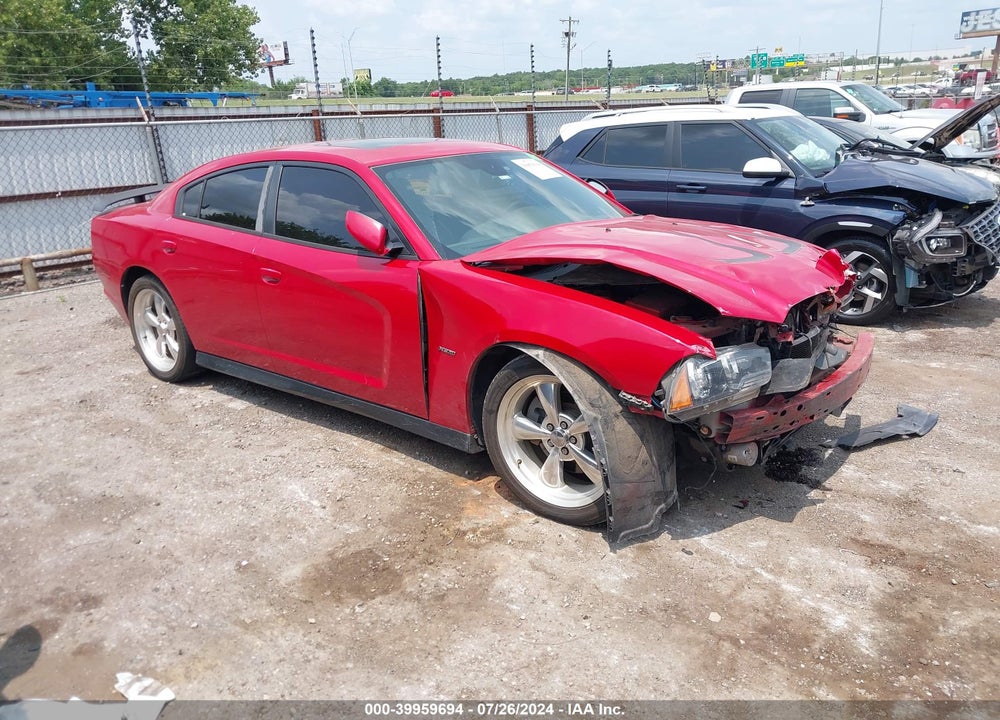 2012 DODGE CHARGER R/T VIN: 2C3CDXCT2CH191165
