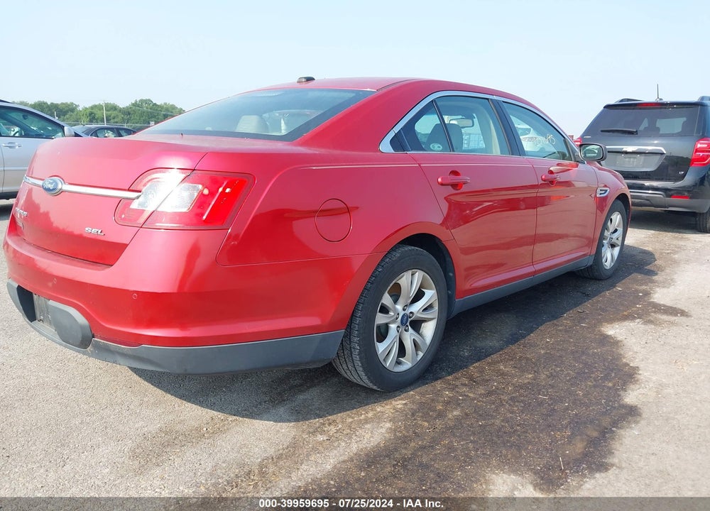 2010 FORD TAURUS SEL VIN: 1FAHP2EWXAG107062
