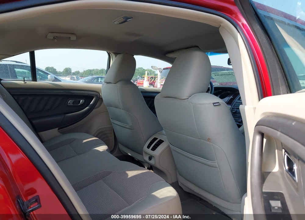 2010 FORD TAURUS SEL VIN: 1FAHP2EWXAG107062