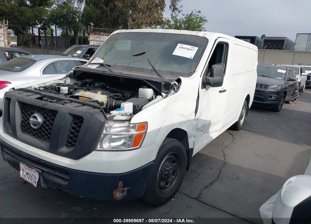 2015 NISSAN NV CARGO NV1500 S V6 VIN: 1N6BF0KL6FN808005