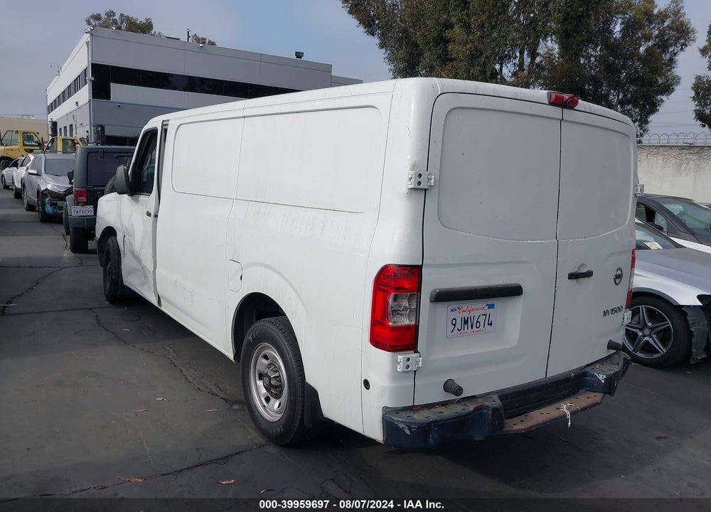 2015 NISSAN NV CARGO NV1500 S V6 VIN: 1N6BF0KL6FN808005