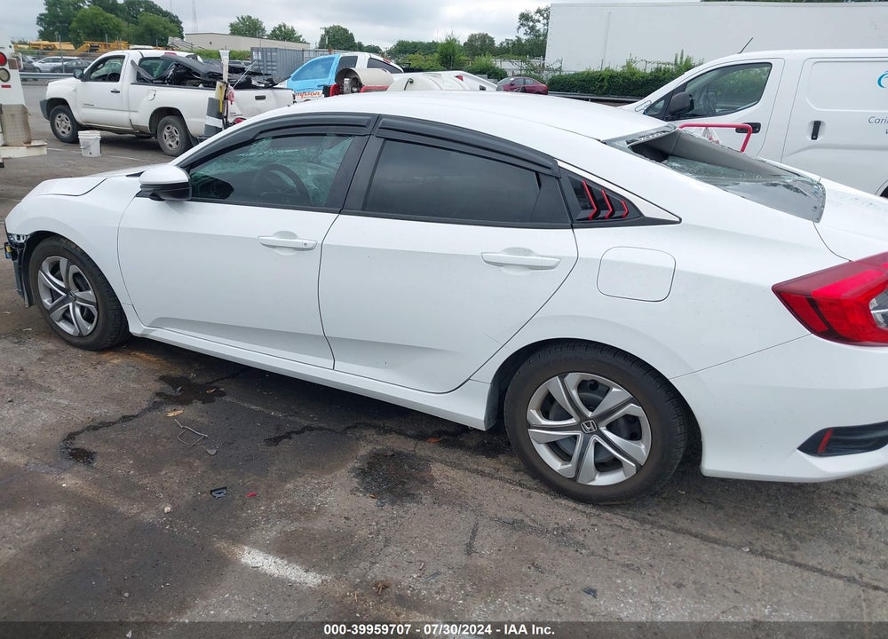 2017 HONDA CIVIC LX VIN: 19XFC2F51HE060761