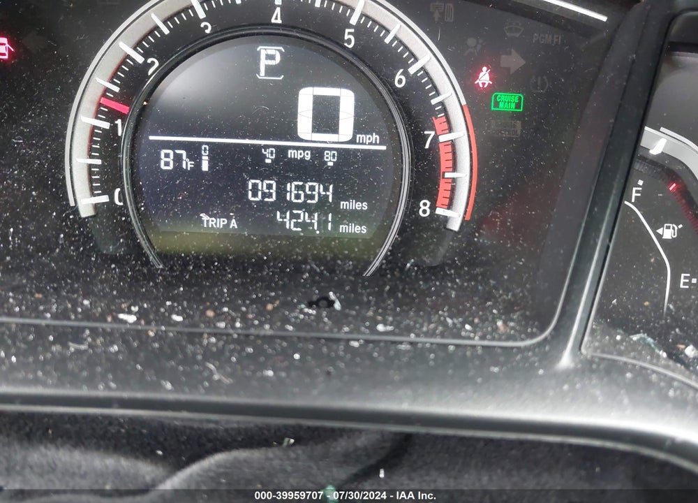 2017 HONDA CIVIC LX VIN: 19XFC2F51HE060761