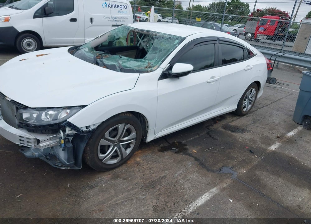 2017 HONDA CIVIC LX VIN: 19XFC2F51HE060761