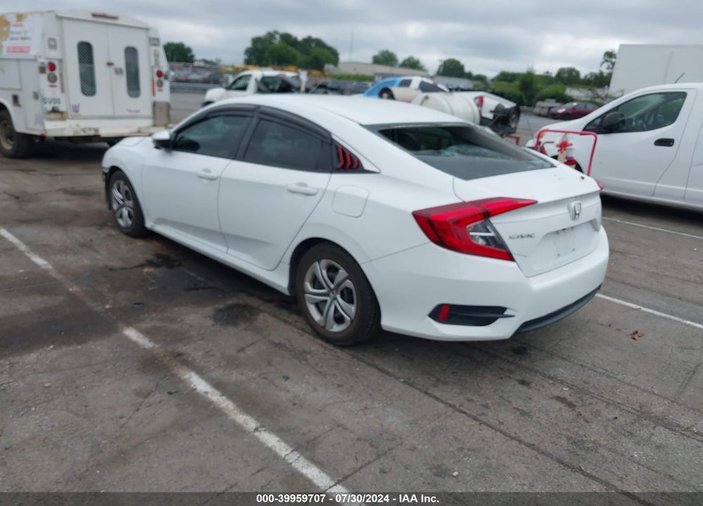 2017 HONDA CIVIC LX VIN: 19XFC2F51HE060761