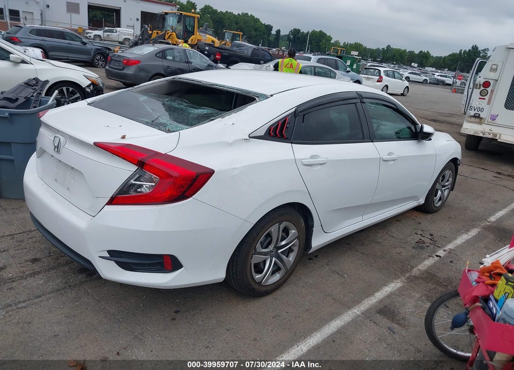 2017 HONDA CIVIC LX VIN: 19XFC2F51HE060761
