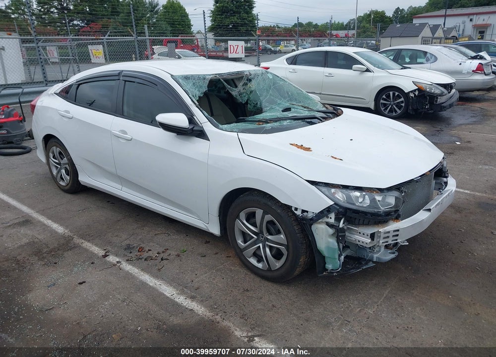 2017 HONDA CIVIC LX VIN: 19XFC2F51HE060761