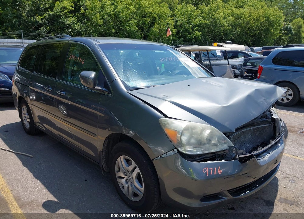 2007 HONDA ODYSSEY EX VIN: 5FNRL38447B456571