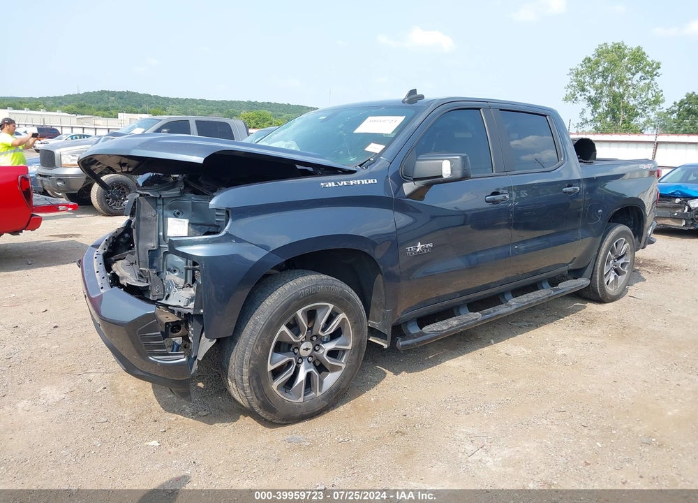 2020 CHEVROLET SILVERADO 1500 4WD SHORT BED RST VIN: 3GCUYEED6LG436368