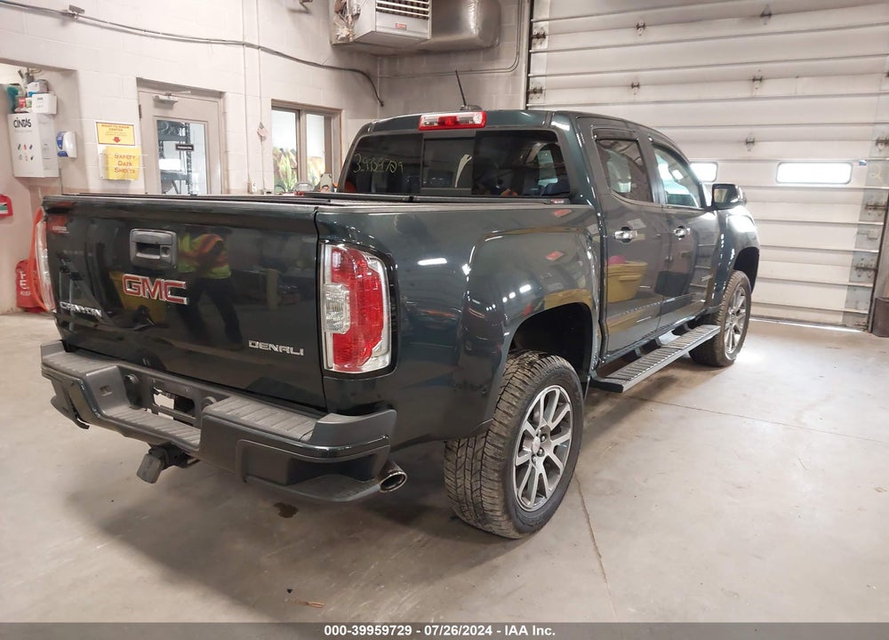 2017 GMC CANYON DENALI VIN: 1GTG6EEN4H1235408