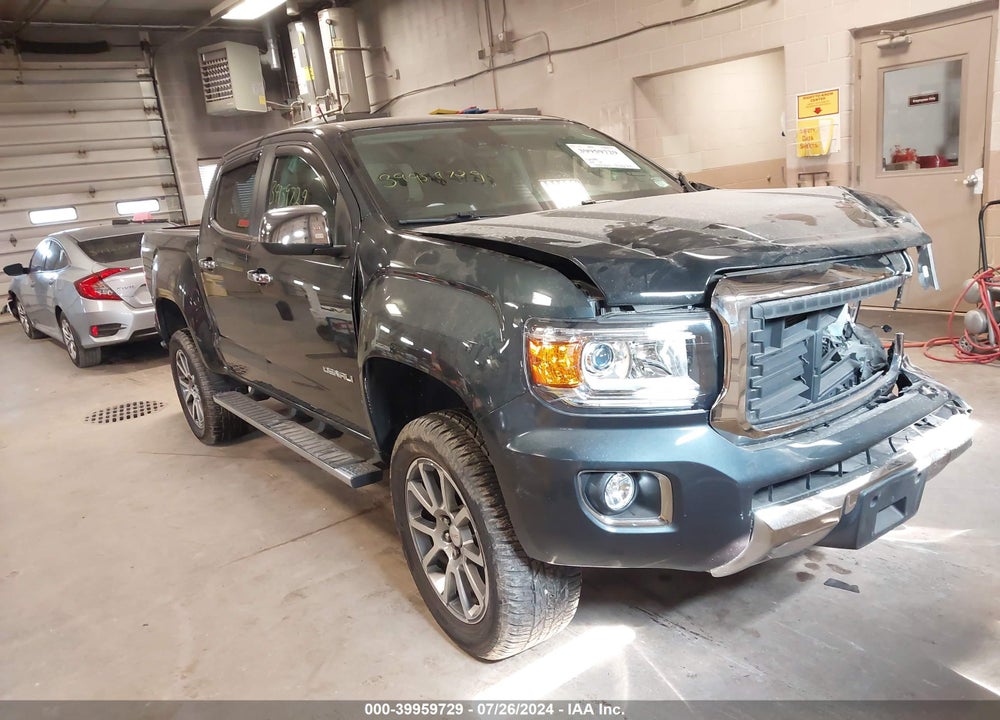 2017 GMC CANYON DENALI VIN: 1GTG6EEN4H1235408