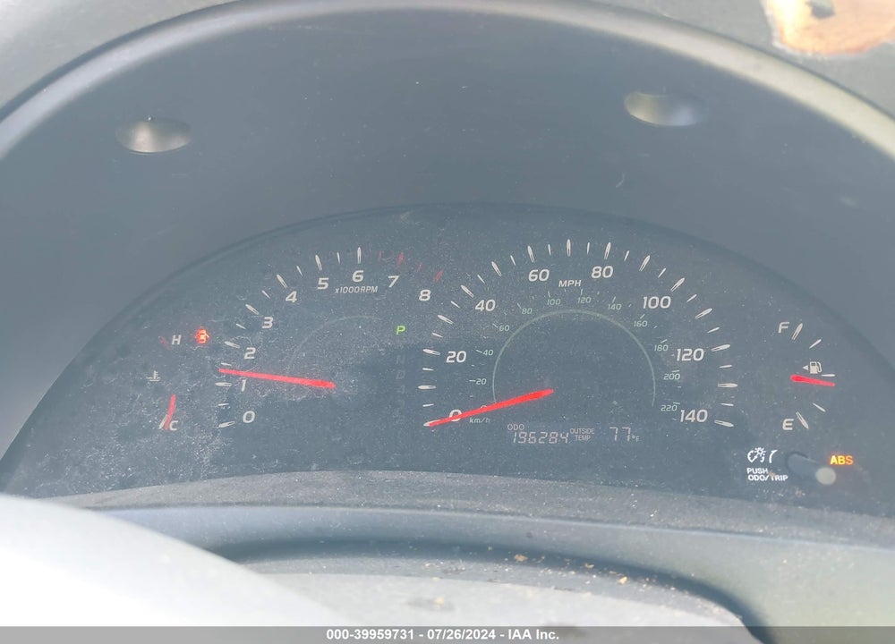 2007 TOYOTA CAMRY LE VIN: 4T1BE46KX7U035640