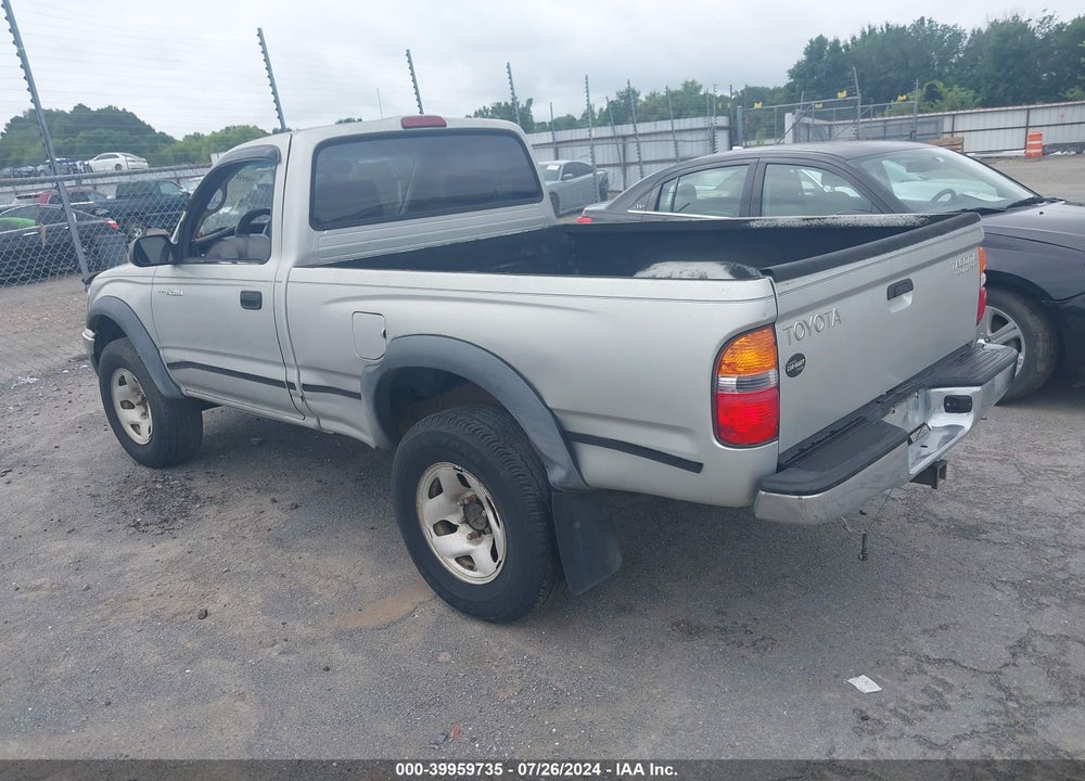 2002 TOYOTA TACOMA PRERUNNER VIN: 5TENM92N32Z067637