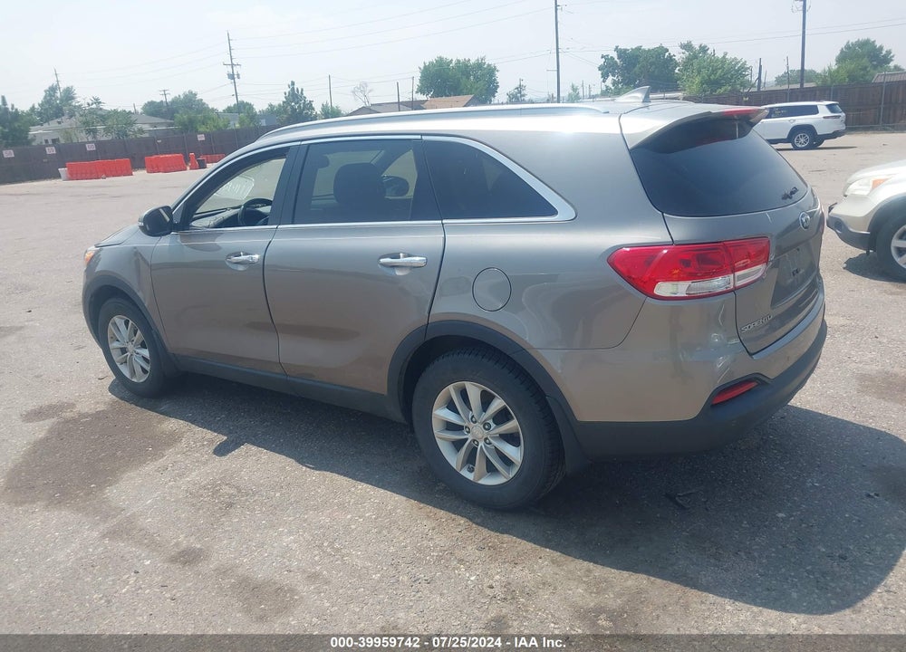 2016 KIA SORENTO 2.4L LX VIN: 5XYPG4A33GG004865