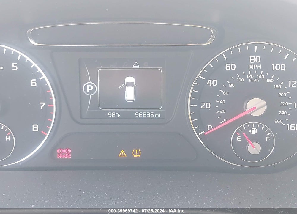 2016 KIA SORENTO 2.4L LX VIN: 5XYPG4A33GG004865