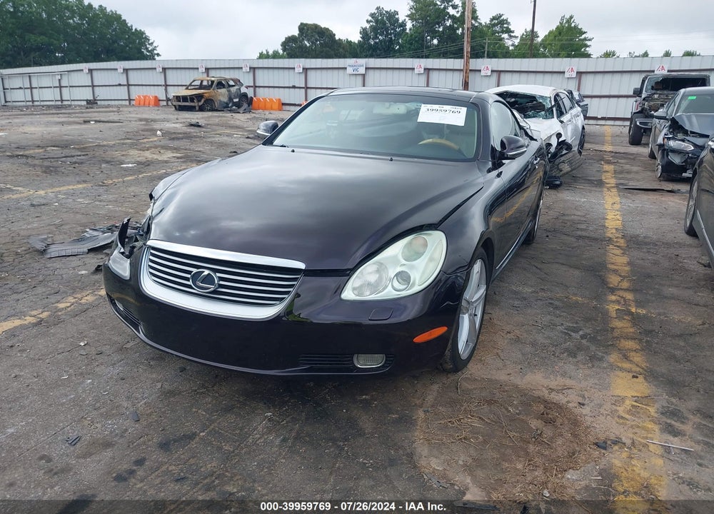 2005 LEXUS SC 430 VIN: JTHFN48Y350063337