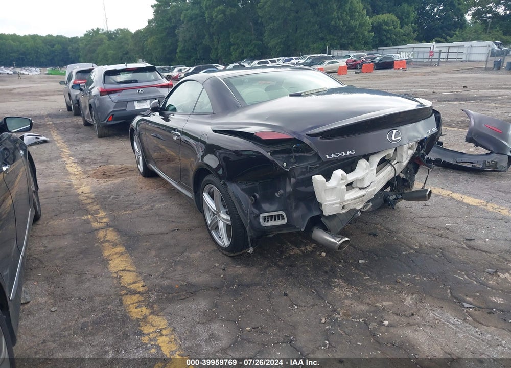 2005 LEXUS SC 430 VIN: JTHFN48Y350063337