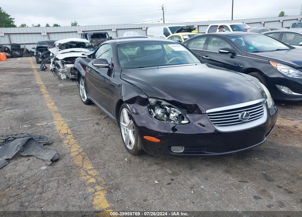 2005 LEXUS SC 430 VIN: JTHFN48Y350063337