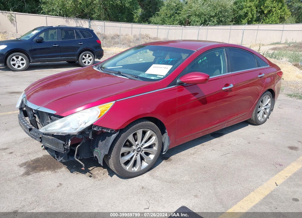 2013 HYUNDAI SONATA SE VIN: 5NPEC4AC2DH518536