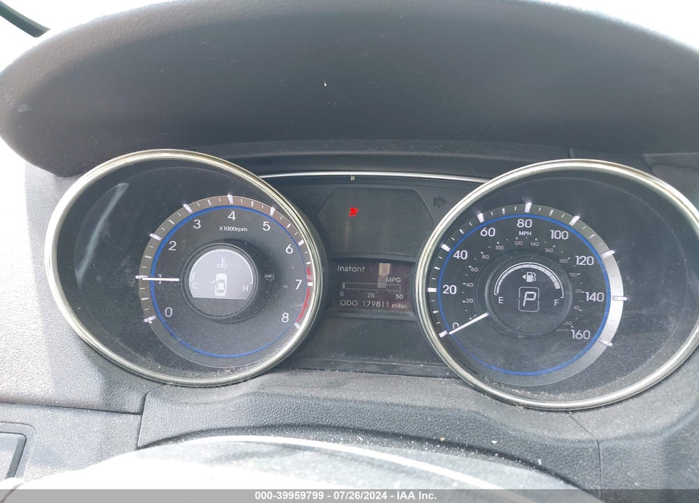 2013 HYUNDAI SONATA SE VIN: 5NPEC4AC2DH518536