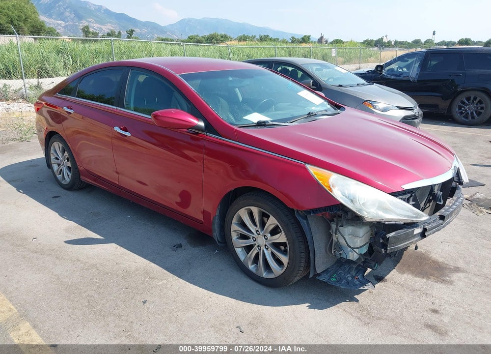 2013 HYUNDAI SONATA SE VIN: 5NPEC4AC2DH518536