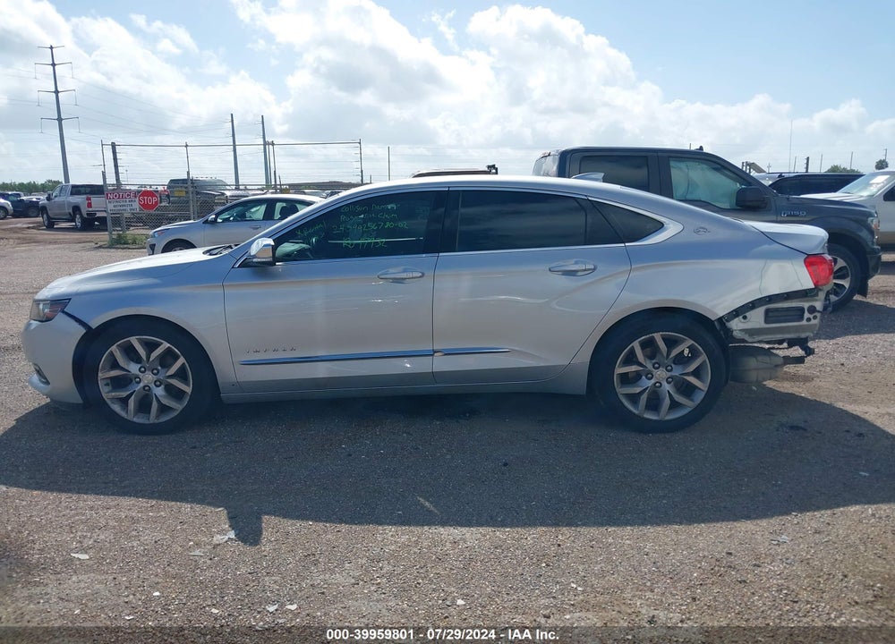 2018 CHEVROLET IMPALA 2LZ VIN: 2G1125S39J9146304