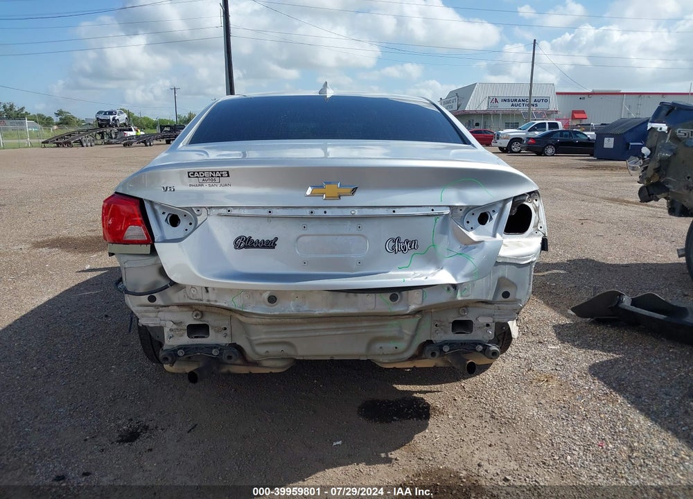 2018 CHEVROLET IMPALA 2LZ VIN: 2G1125S39J9146304
