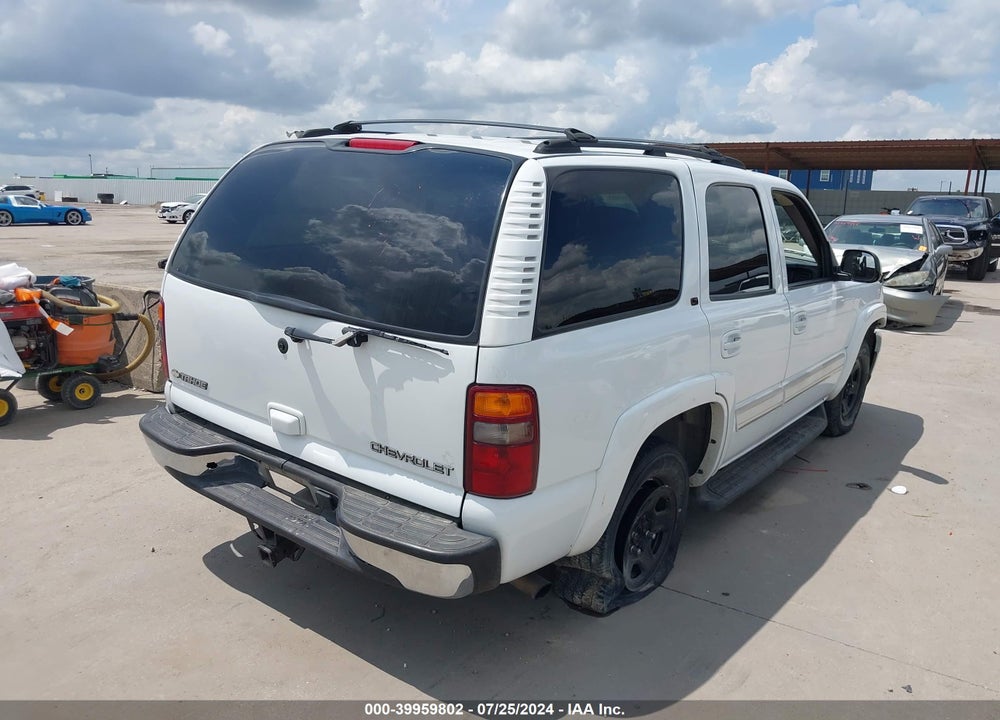 2005 CHEVROLET TAHOE LT VIN: 1GNEK13T95J110727