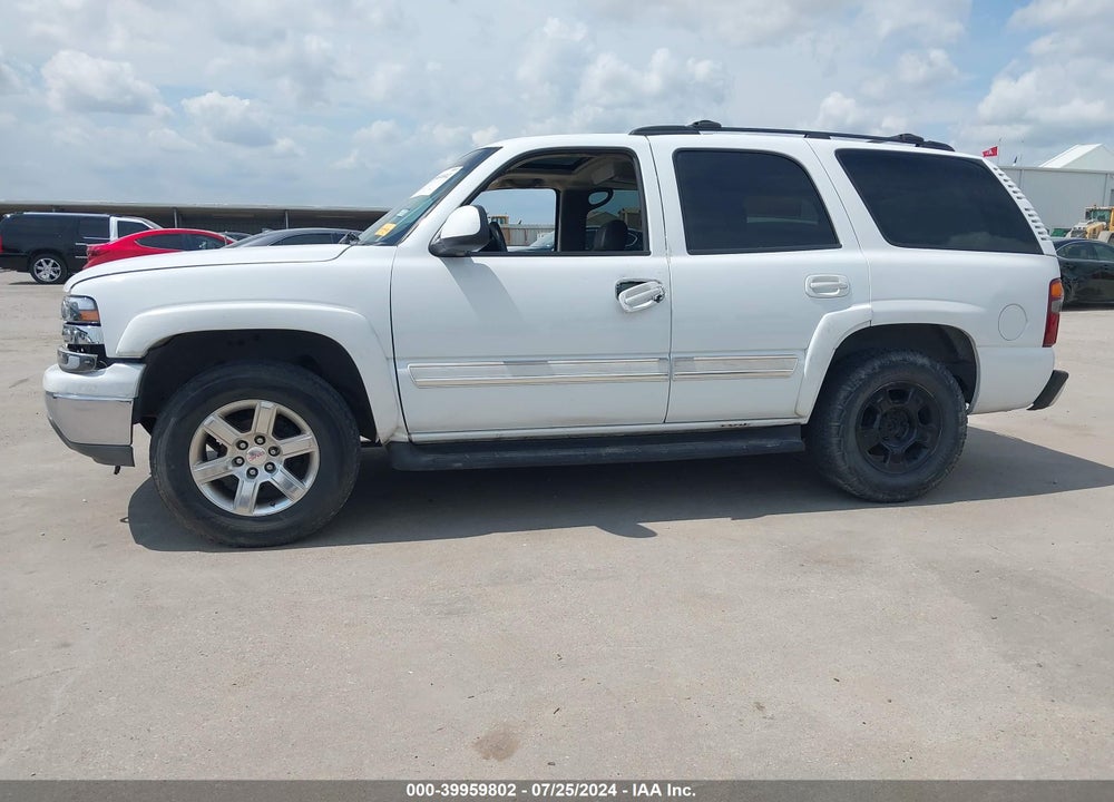 2005 CHEVROLET TAHOE LT VIN: 1GNEK13T95J110727
